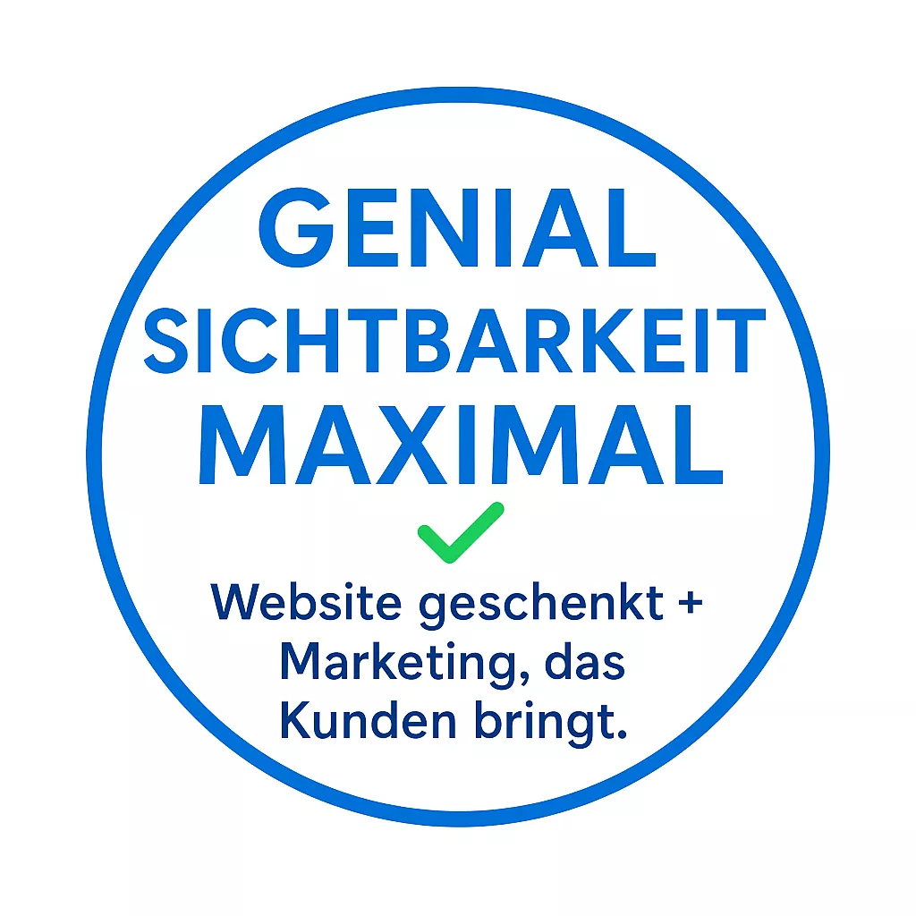 Genial Sichtbarkeit Maximal